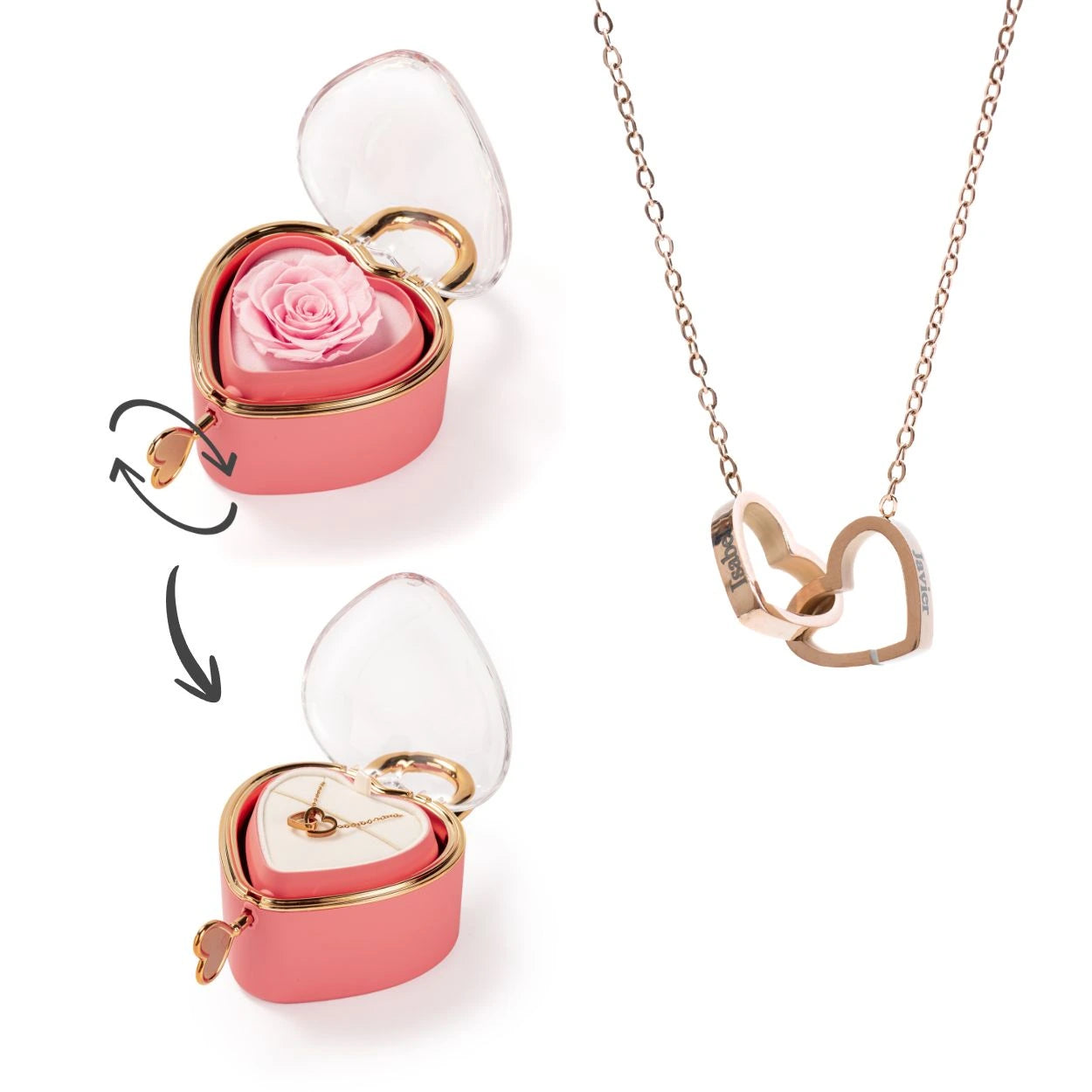 Cadenas Éternel & Collier Personnalisé