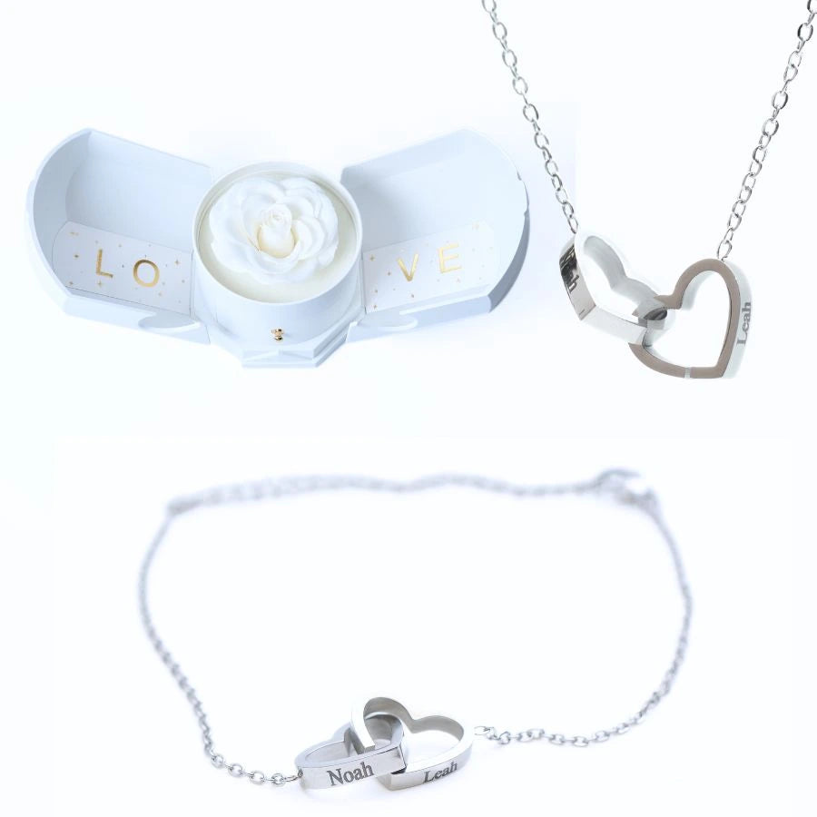 Harmonie Éternelle & Bracelet & Collier Personnalisés