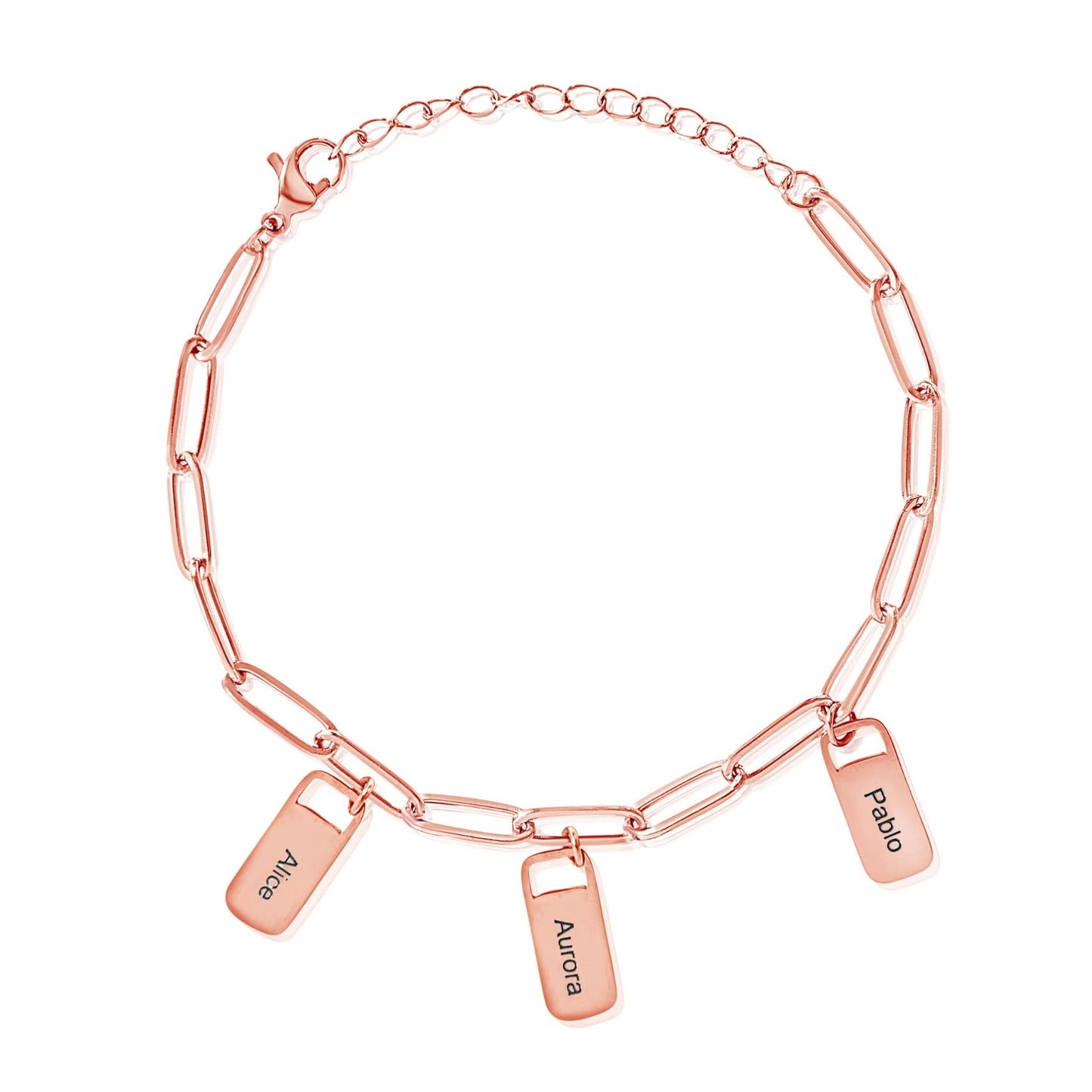 Personalized Chain Link Bracelet