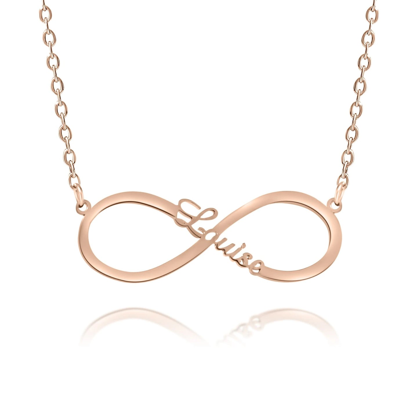 Collar Infinito con Nombre Personalizado