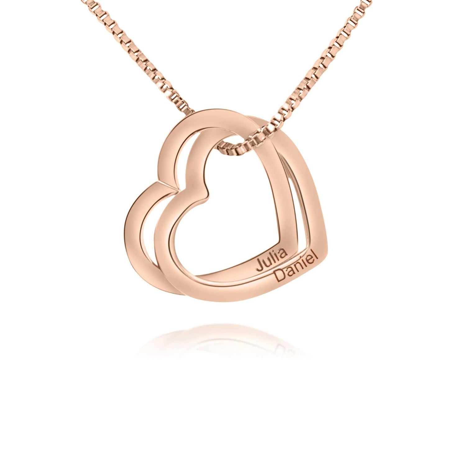 Interlocking Hearts Necklace