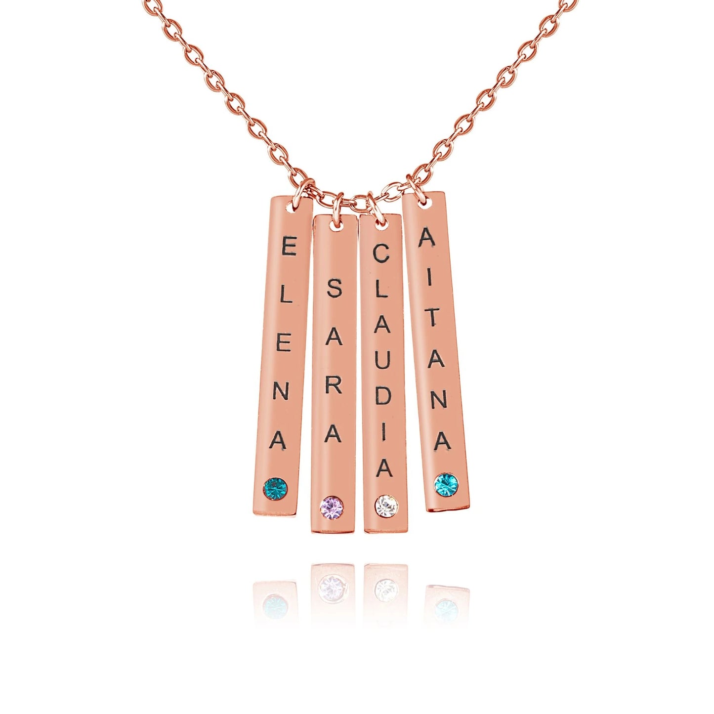 Personalized Pendants with Birthstone