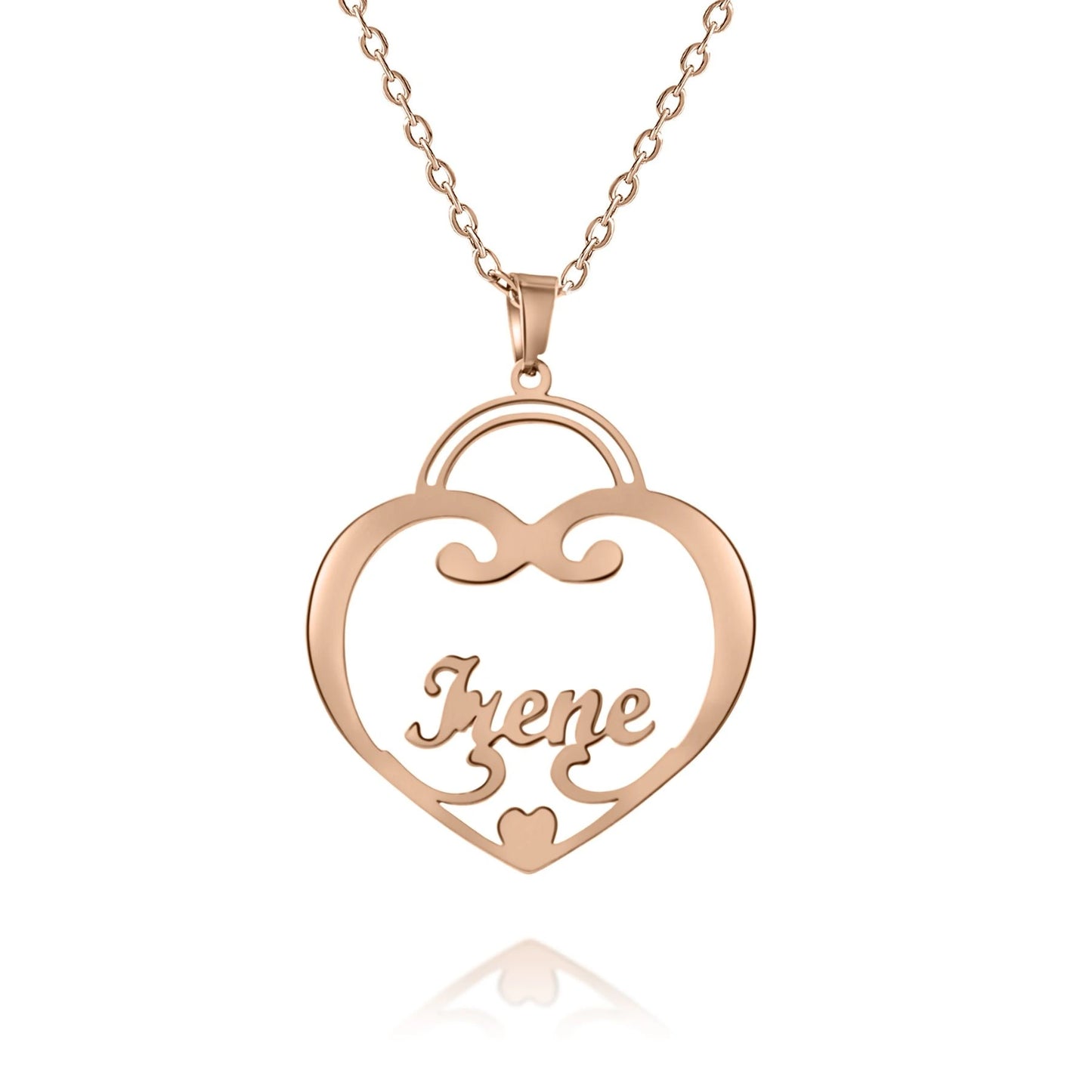 Heart Necklace with Name