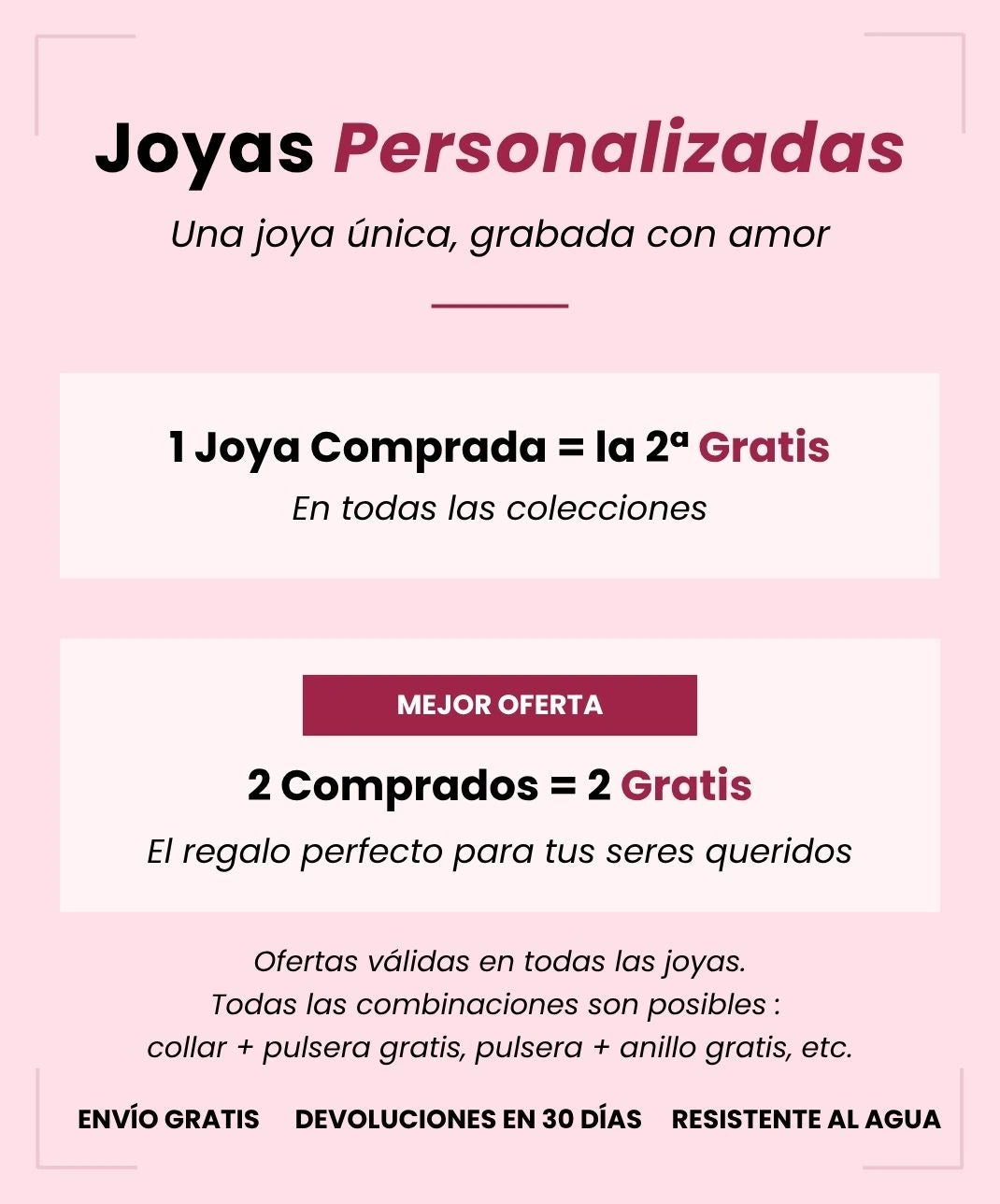 Current Offer Buy 1, get 1 Free, Buy 2, get 2 Free