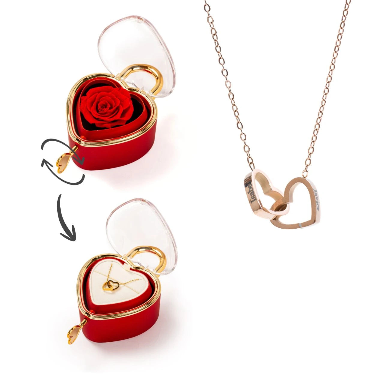 Cadenas Éternel & Collier Personnalisé