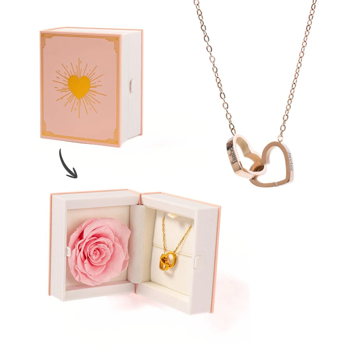 Histoire Éternelle & Collier Personnalisé