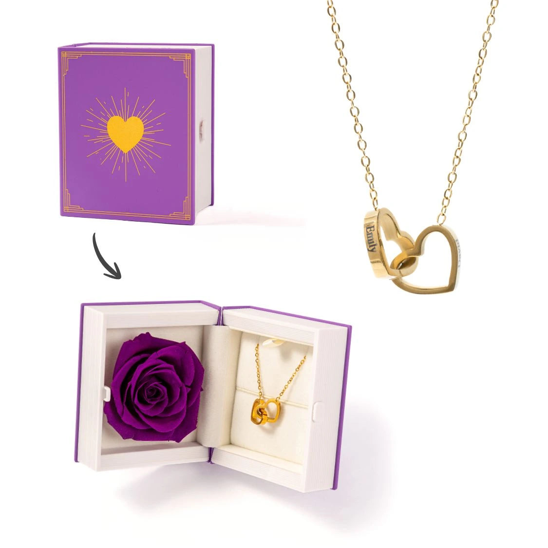 Histoire Éternelle & Collier Personnalisé