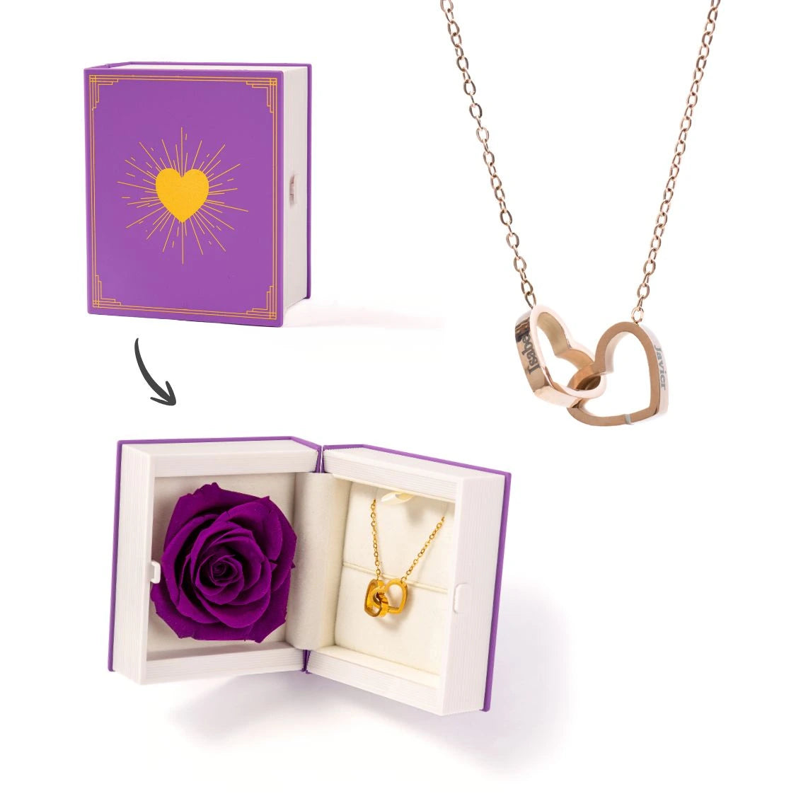 Histoire Éternelle & Collier Personnalisé