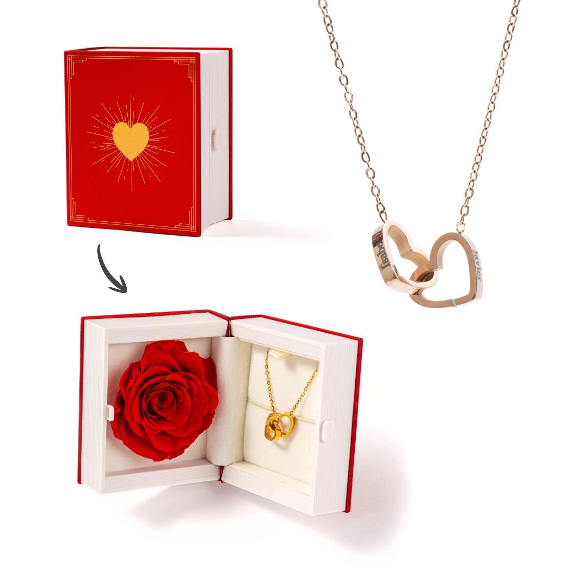 Histoire Éternelle & Collier Personnalisé