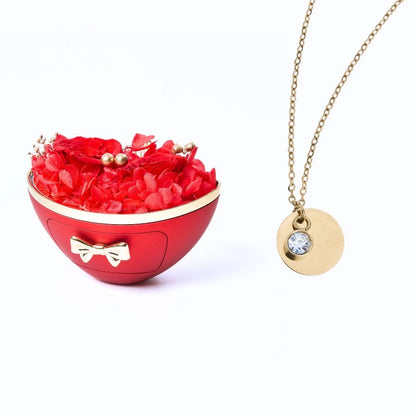 Fidélité Éternelle & Collier Disque Personnalisé