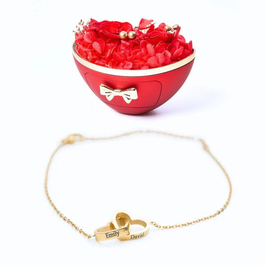Eternal Fidelity & Personalized Bracelet