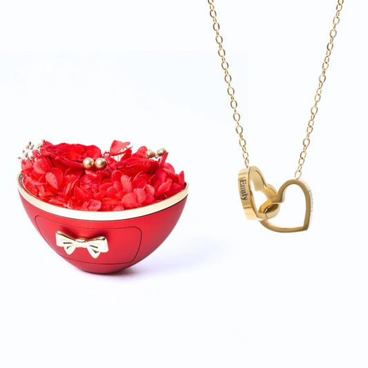 Eternal Fidelity & Personalized Necklace
