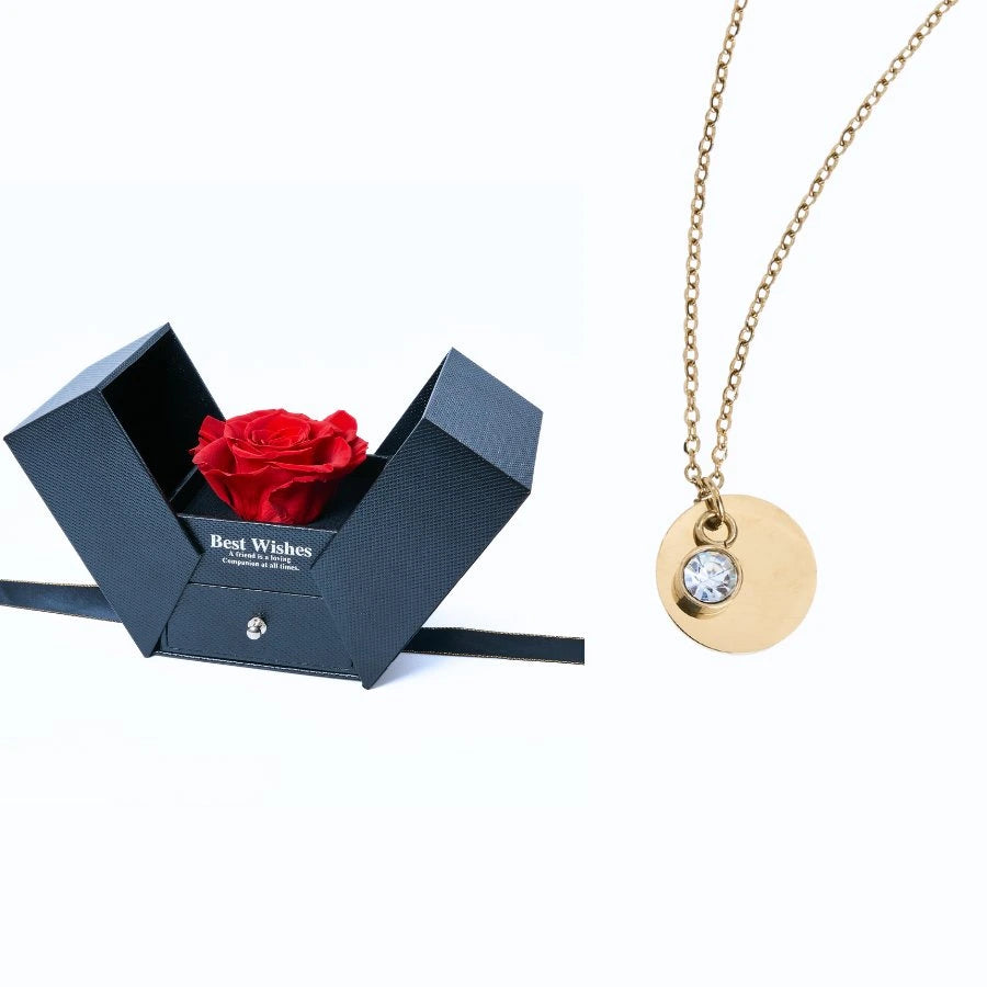 Eternal Gift & Personalized Disc Necklace