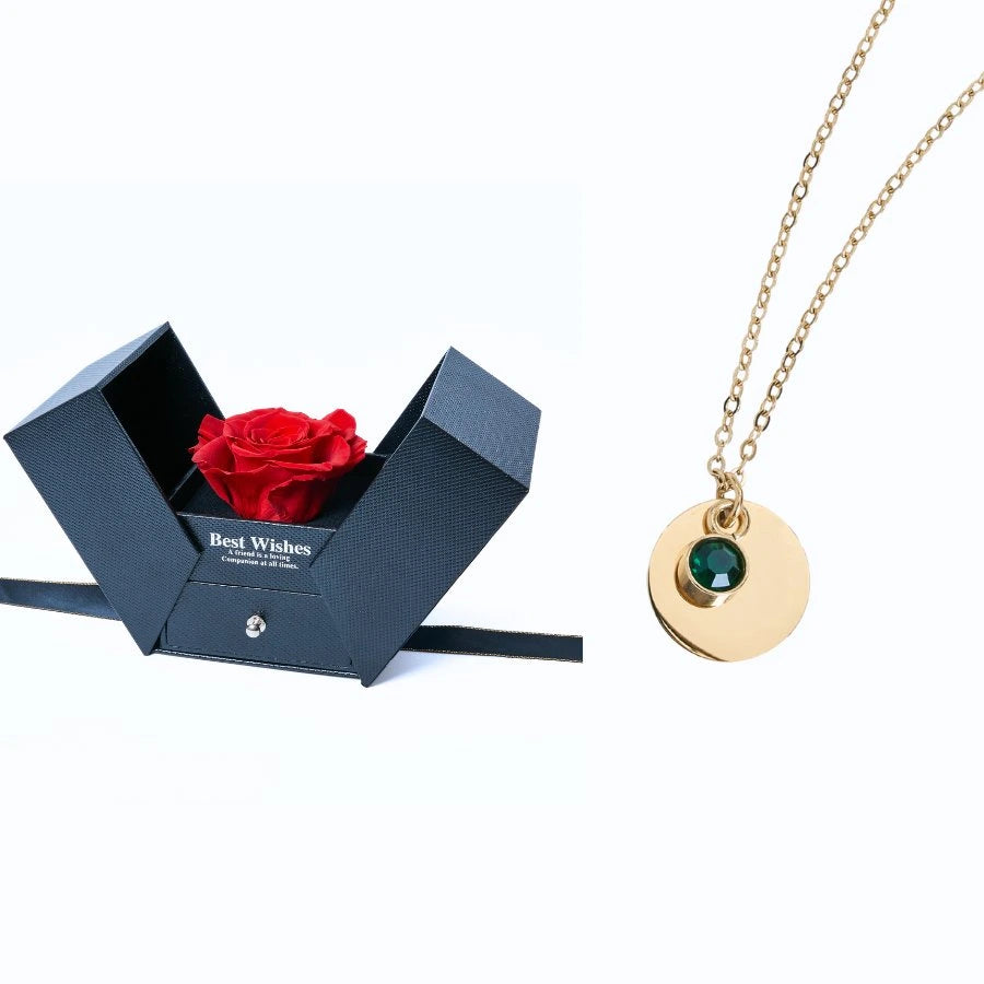Eternal Gift & Personalized Disc Necklace