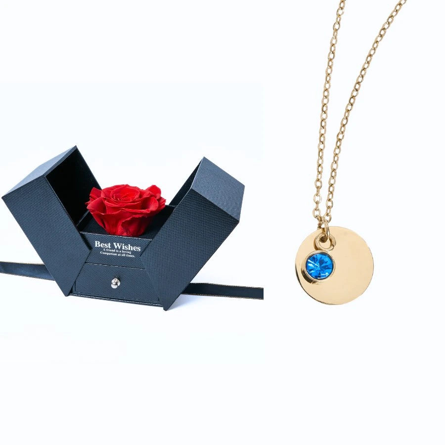 Eternal Gift & Personalized Disc Necklace