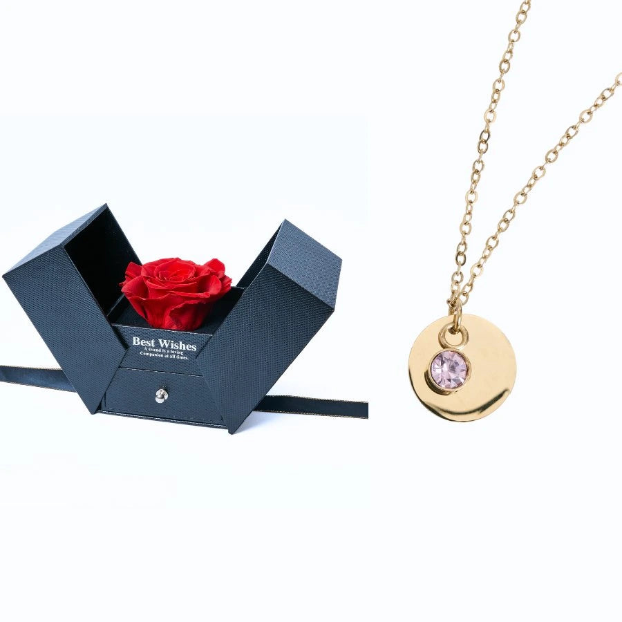 Eternal Gift & Personalized Disc Necklace
