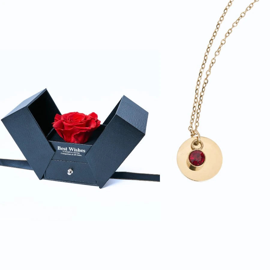 Eternal Gift & Personalized Disc Necklace