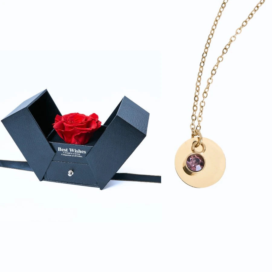 Eternal Gift & Personalized Disc Necklace