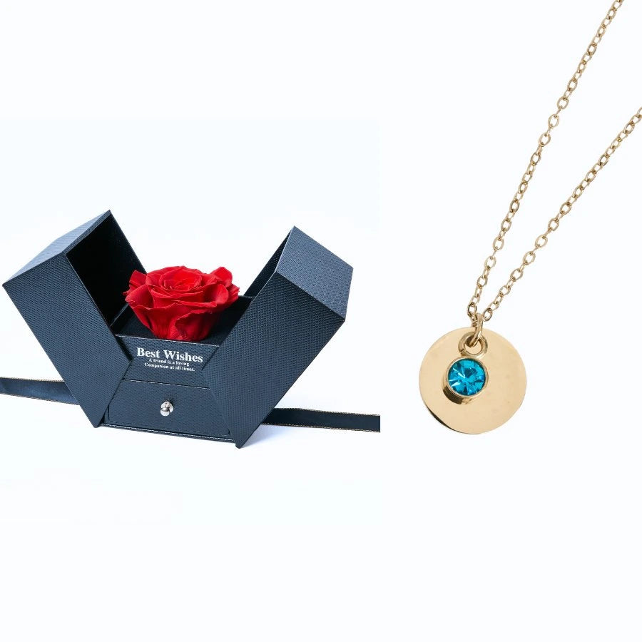 Eternal Gift & Personalized Disc Necklace
