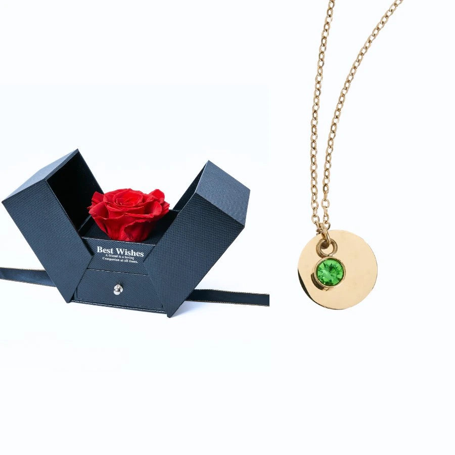 Eternal Gift & Personalized Disc Necklace
