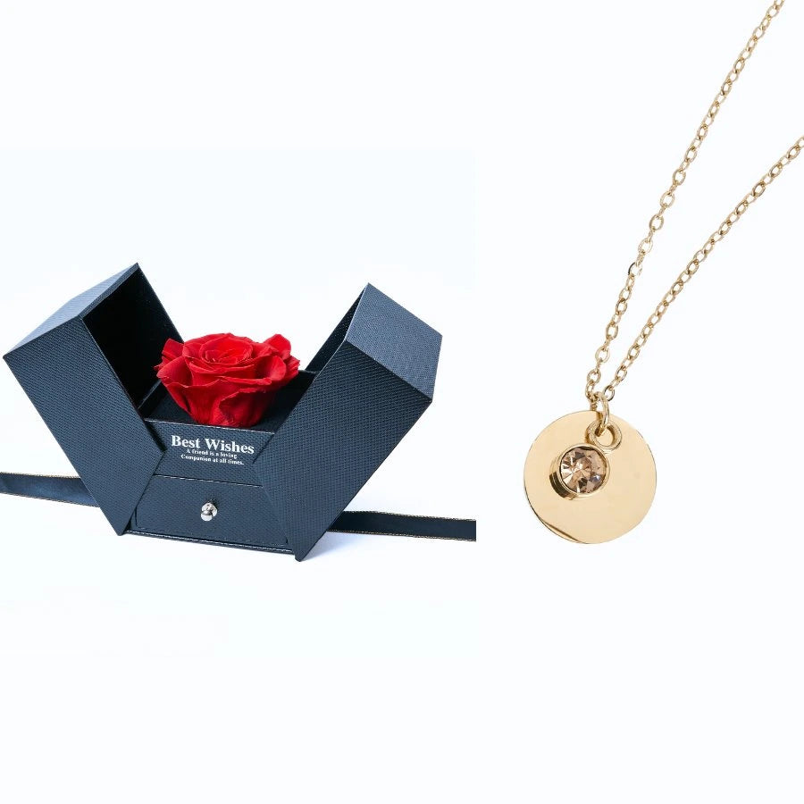 Eternal Gift & Personalized Disc Necklace