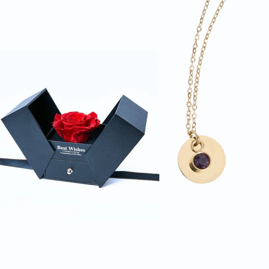 Eternal Gift & Personalized Disc Necklace