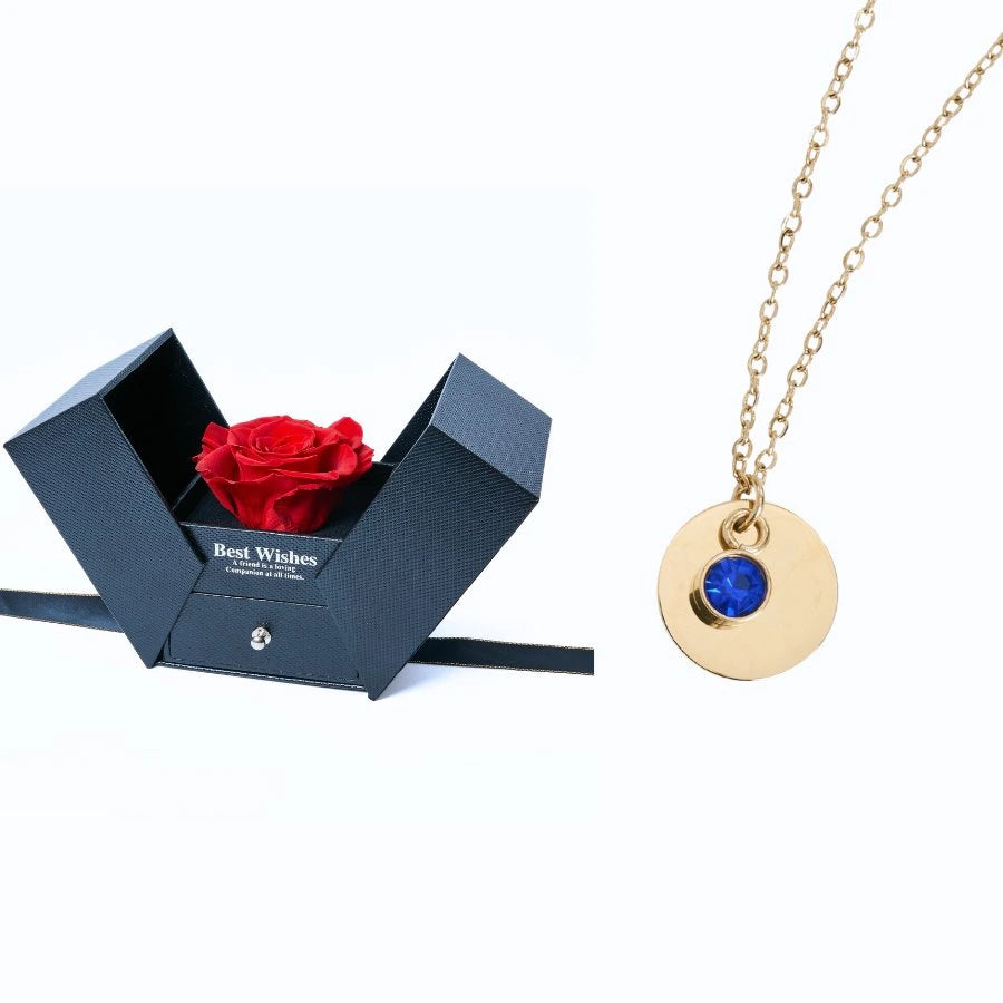 Eternal Gift & Personalized Disc Necklace