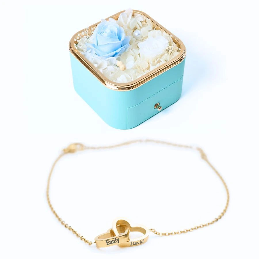 Eternal Happiness & Personalized Bracelet