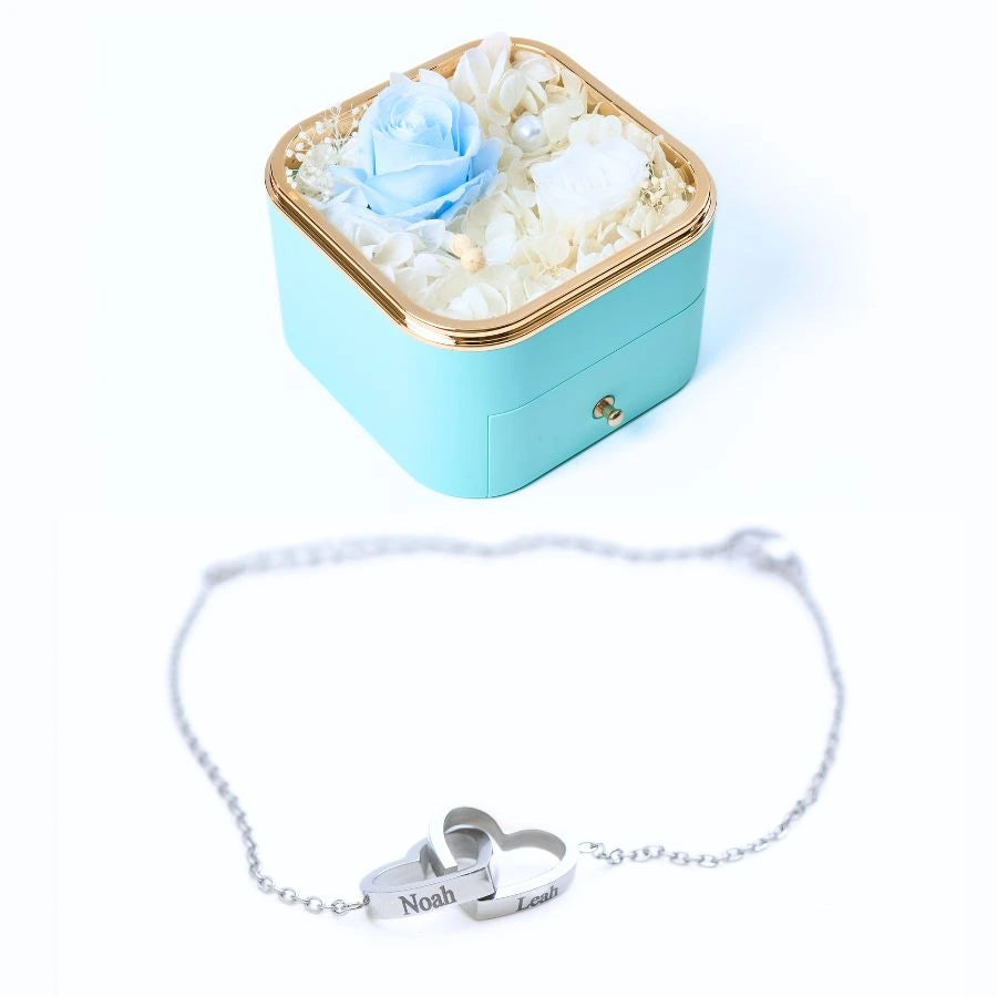 Eternal Happiness & Personalized Bracelet