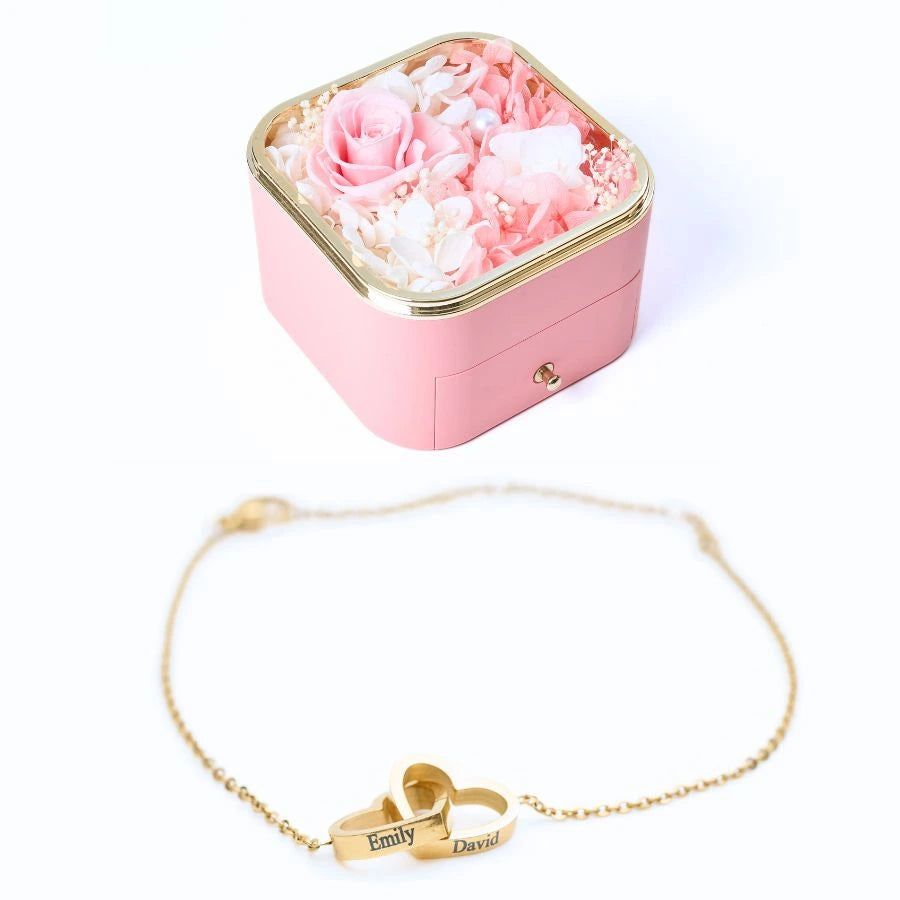 Eternal Happiness & Personalized Bracelet