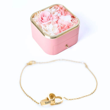 Eternal Happiness & Personalized Bracelet