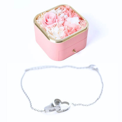 Eternal Happiness & Personalized Bracelet