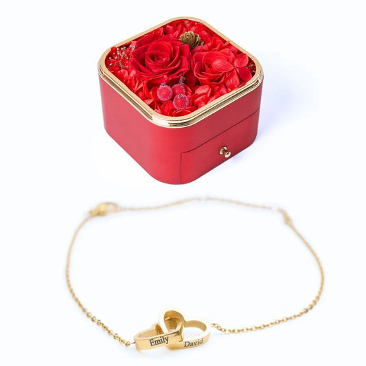 Eternal Happiness & Personalized Bracelet