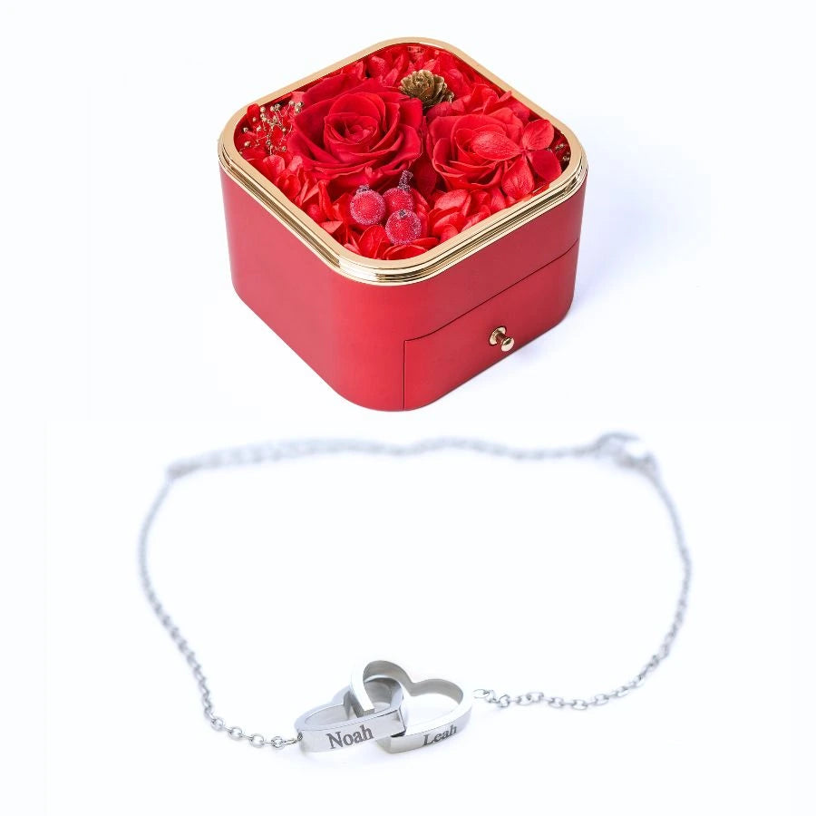 Eternal Happiness & Personalized Bracelet