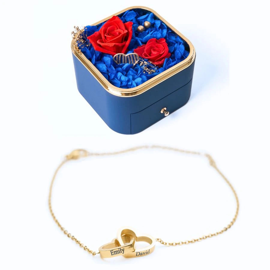 Eternal Happiness & Personalized Bracelet