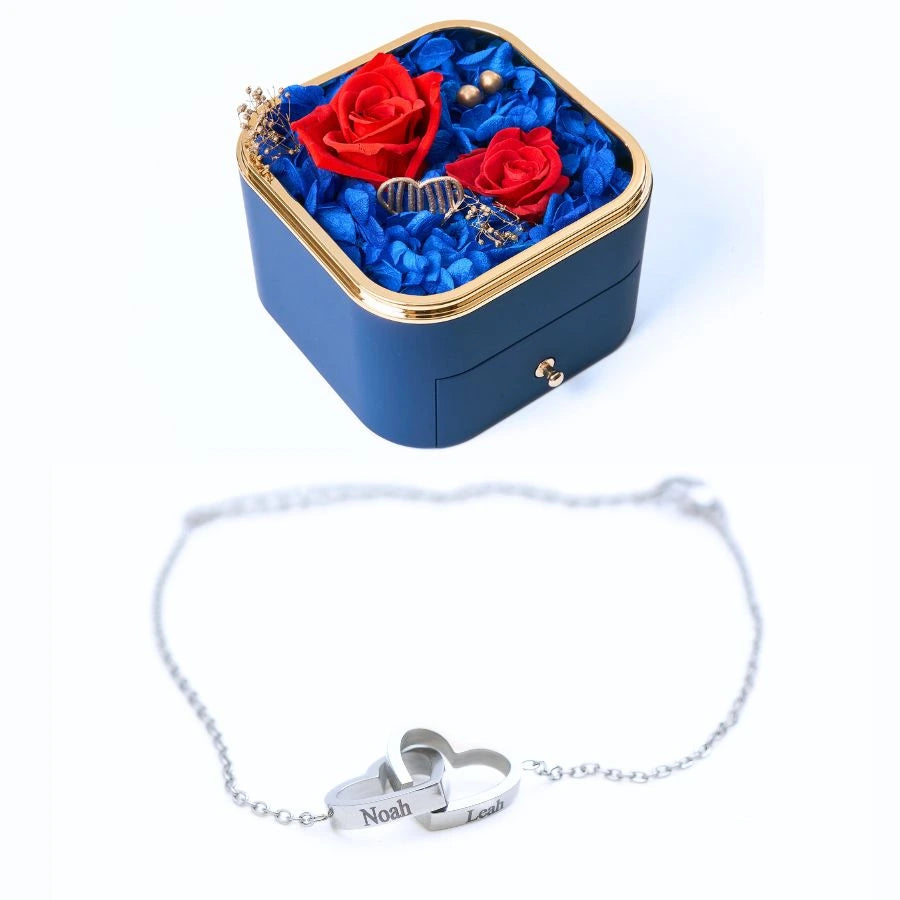 Eternal Happiness & Personalized Bracelet
