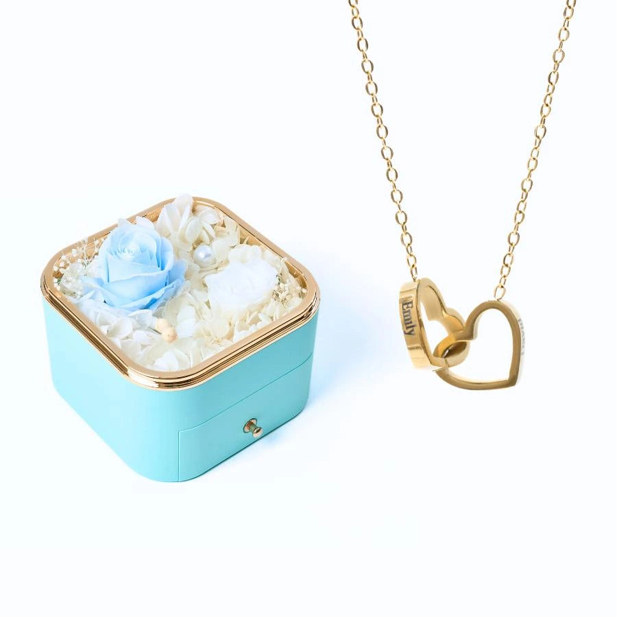 Eternal Happiness & Personalized Necklace