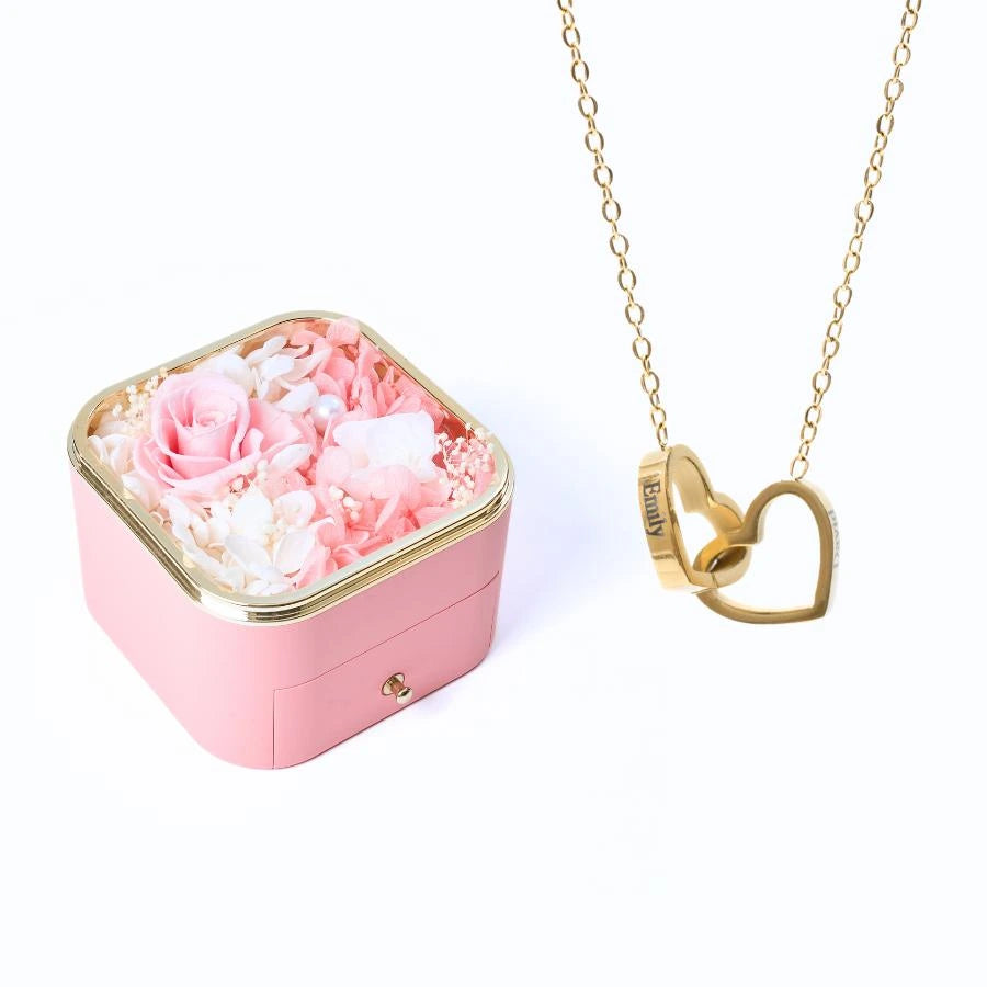 Eternal Happiness & Personalized Necklace
