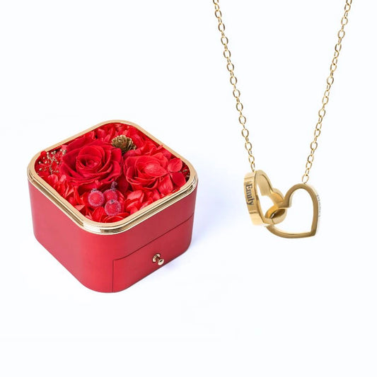Eternal Happiness & Personalized Necklace