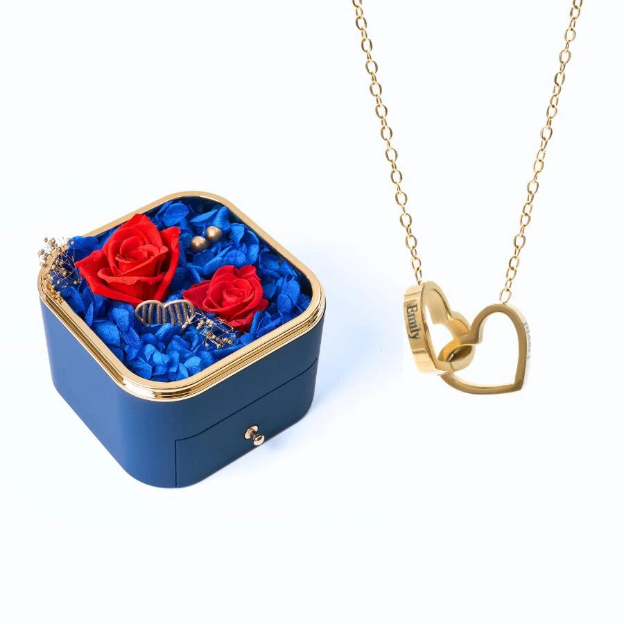 Eternal Happiness & Personalized Necklace
