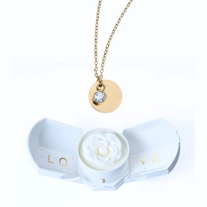 Harmonie Éternelle et Collier Disque Personnalisé