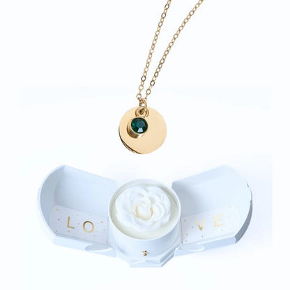 Harmonie Éternelle et Collier Disque Personnalisé