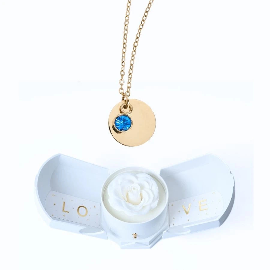 Harmonie Éternelle et Collier Disque Personnalisé