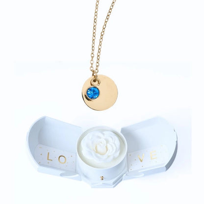 Harmonie Éternelle et Collier Disque Personnalisé