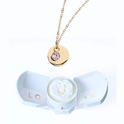 Harmonie Éternelle et Collier Disque Personnalisé