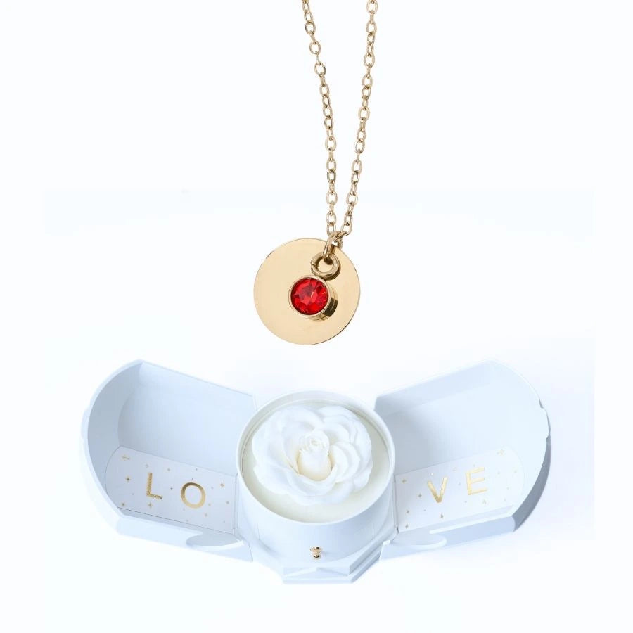 Harmonie Éternelle et Collier Disque Personnalisé