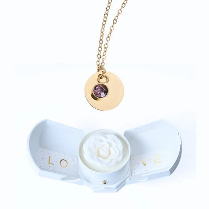 Harmonie Éternelle et Collier Disque Personnalisé