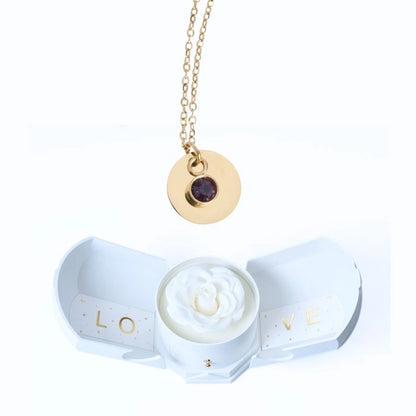 Harmonie Éternelle et Collier Disque Personnalisé