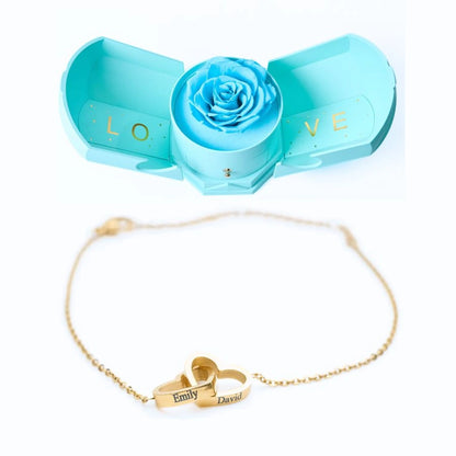 Eternal Harmony & Personalized Bracelet