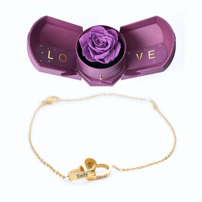 Eternal Harmony & Personalized Bracelet